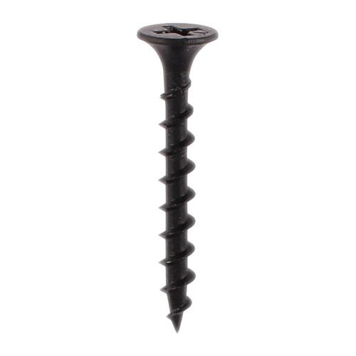 TIMCO Drywall Screws - Coarse Thread - PH - Bugle - Black 3.5 x 32mm (400)