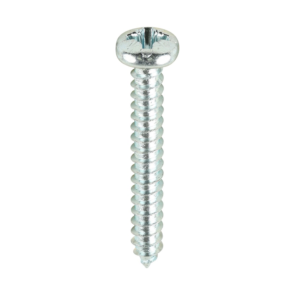 TIMCO Self-Tapping Screws - PZ - Pan - Zinc 6g x 1