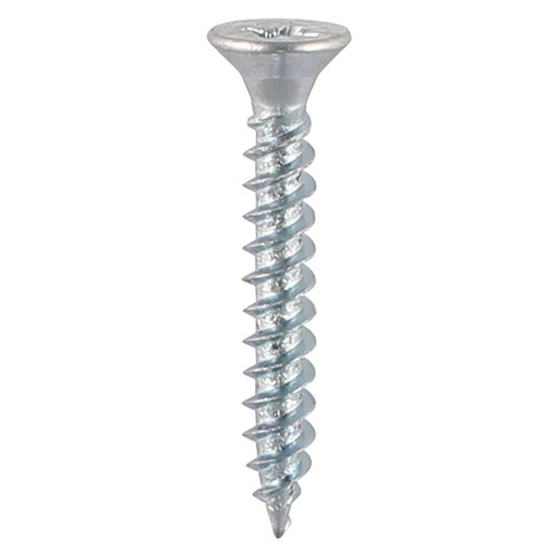 TIMCO Twin-Thread Woodscrews - PZ -Zinc 6g x 1 TIMCO Twin-Thread Woodscrews - PZ -Zinc 6g x 1