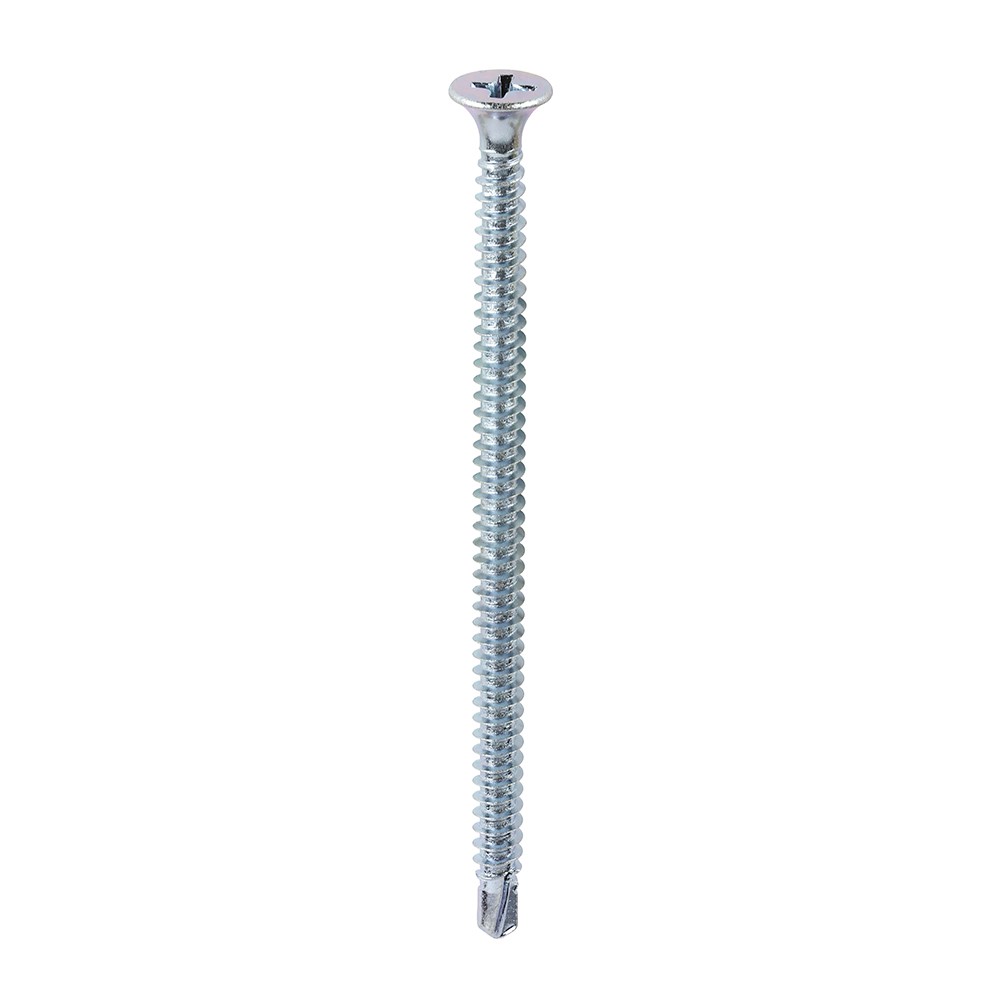 TIMCO Drywall Metal Stud Plasterboard Screws - PH - Bugle - Self Drilling - Zinc 4.2 x 75mm (500 Pack)