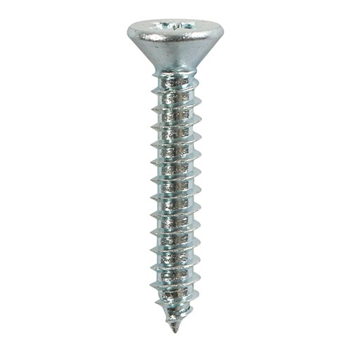 TIMCO Self-Tapping Screws - PZ - Countersunk - Zinc 8g x 1