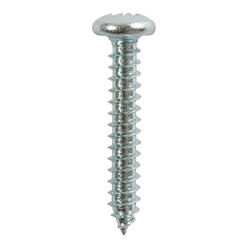 TIMCO Self-Tapping Screws - PZ - Pan - Zinc 8g x 1