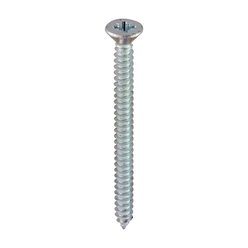 TIMCO Self-Tapping Screws - PZ - Countersunk - Zinc 8g x 2