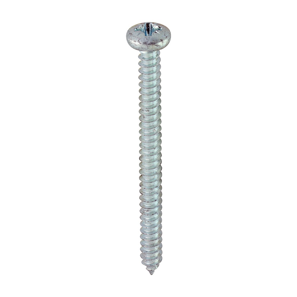 TIMCO Self-Tapping Screws - PZ - Pan - Zinc 8g x 2