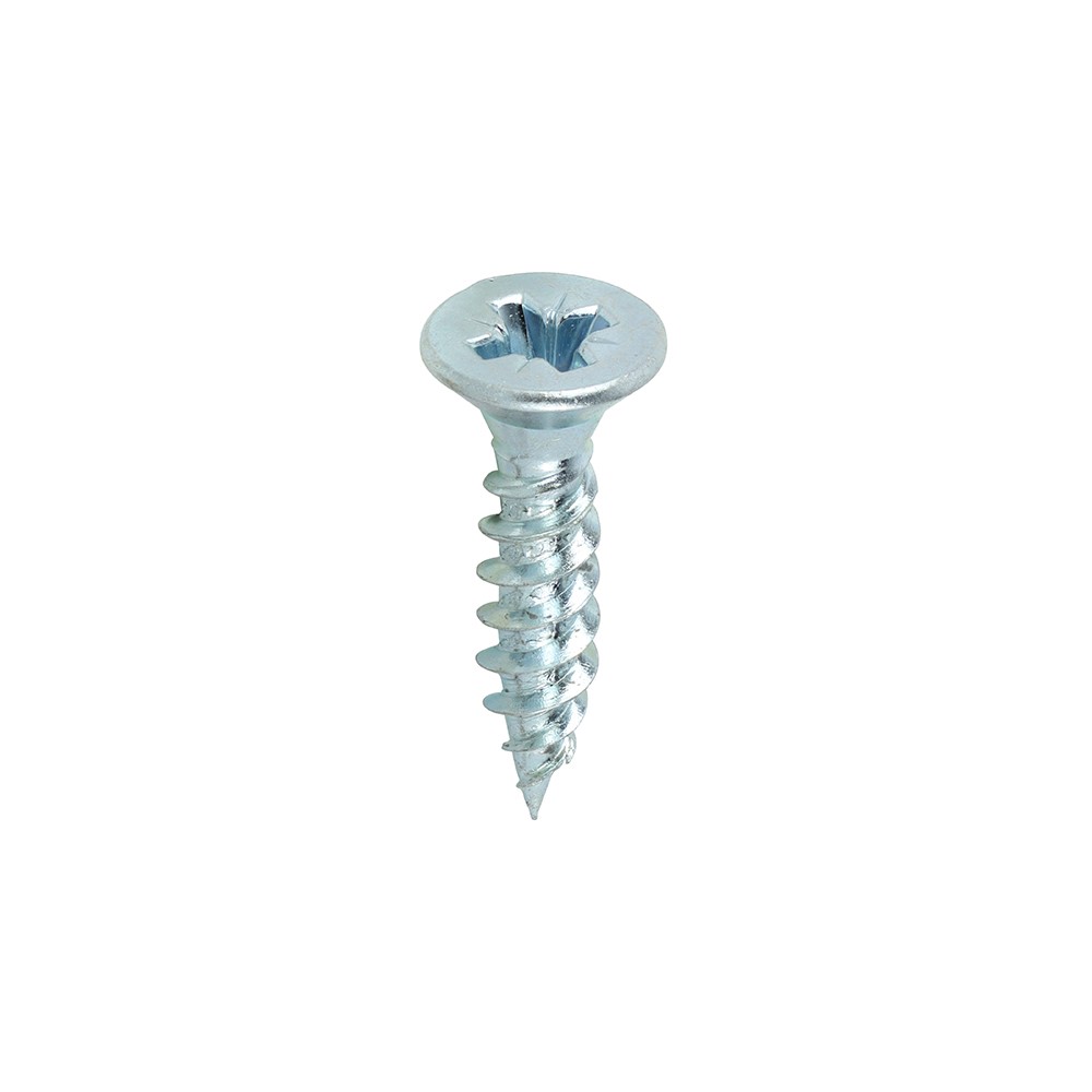 TIMCO Twin-Threaded Woodscrews - PZ -Zinc 12g x 1