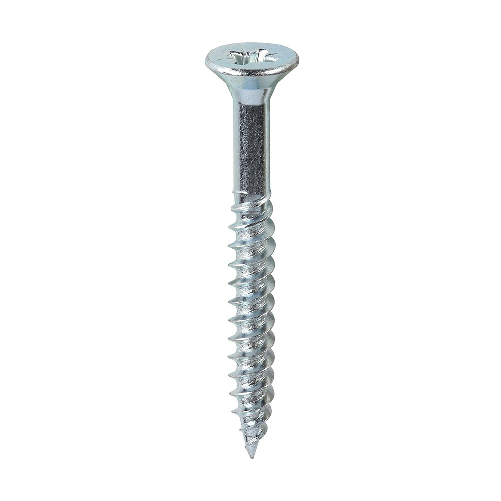 TIMCO Twin-Threaded Woodscrews - PZ -Zinc 12g x 2