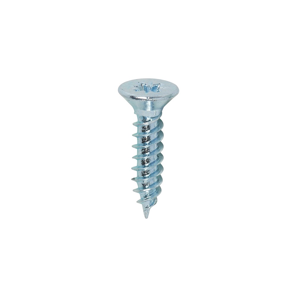 TIMCO Twin-Threaded Woodscrews - PZ -Zinc 4g x 1/2