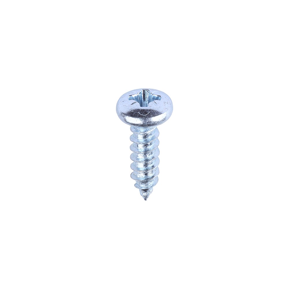 TIMCO Metal Tapping Screws - PZ - Pan - Self-Tapping - Zinc 4g x 3/8