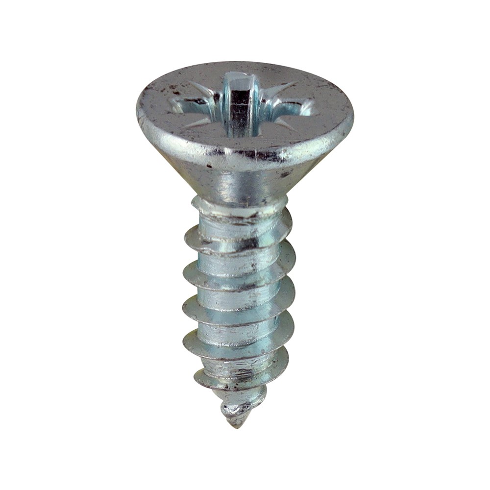 TIMCO Self-Tapping Screws - PZ - Countersunk - Zinc 6g x 1/2