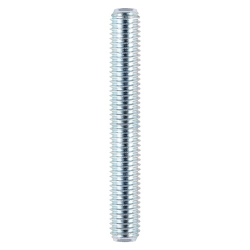 TIMCO Threaded Bars - Grade 4.8 - Zinc M6 x 300mm (10 Pack)