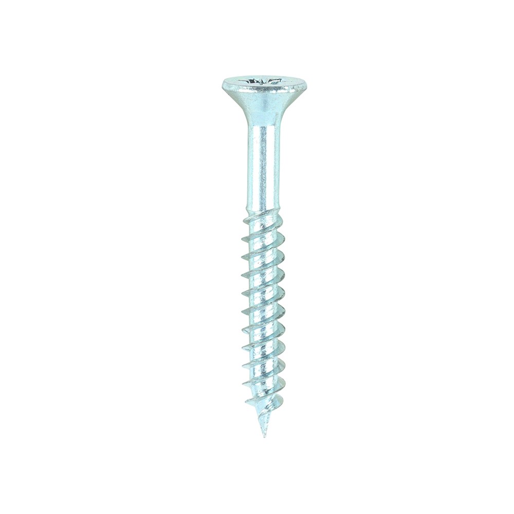 TIMCO Twin Woodscrews PZ2 Countersunk Bright Zinc Plated 7 x 1 1/4