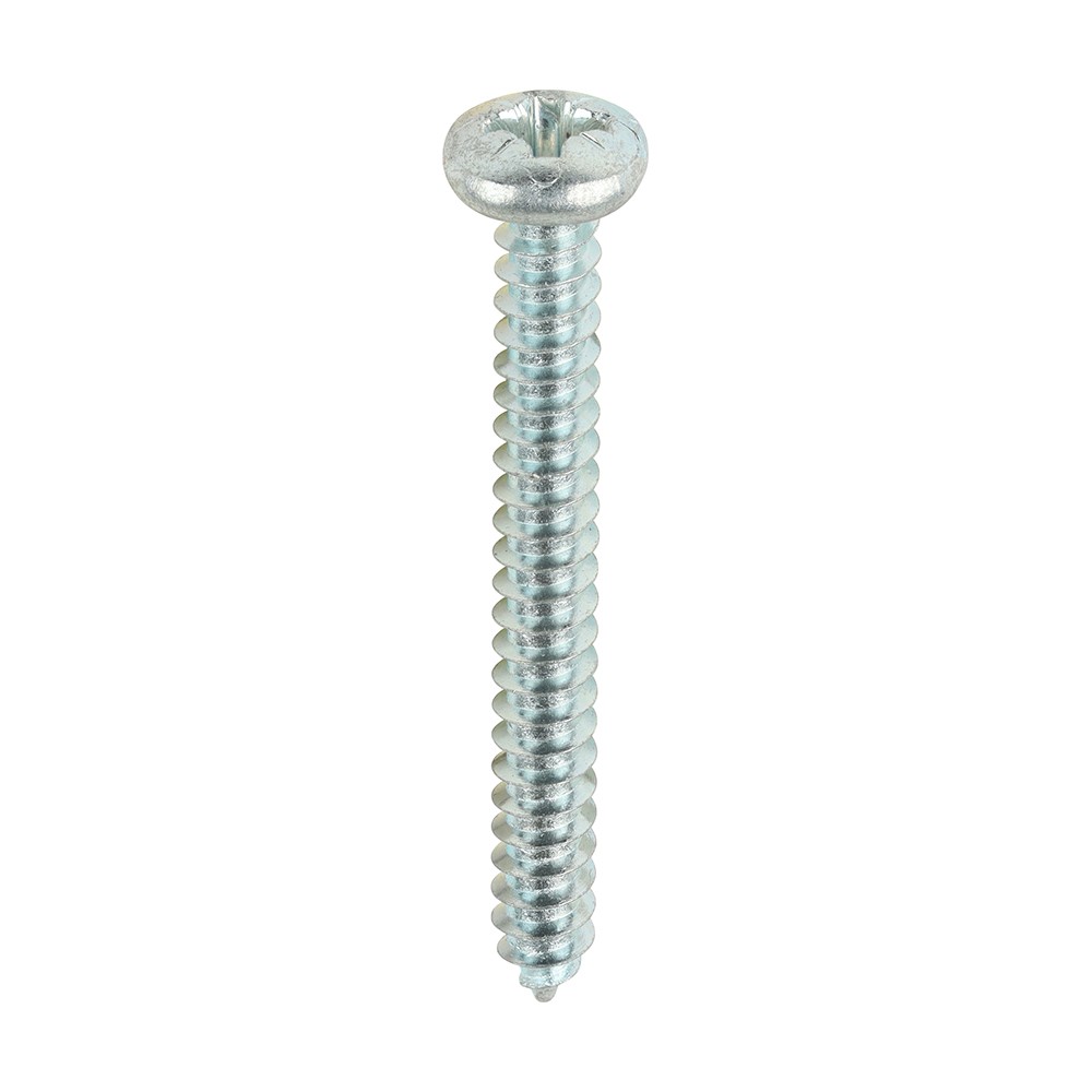 TIMCO Self-Tapping Screws - PZ - Pan - Zinc 8g x 1 1/2