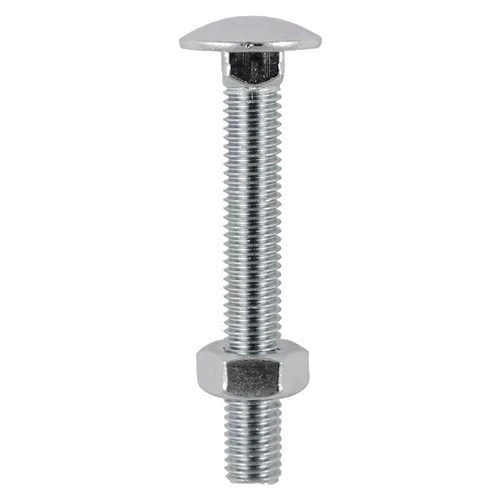 TIMCO Carriage Bolts & Hex Nuts - Stainless Steel M8 x 130mm (3 Pack)