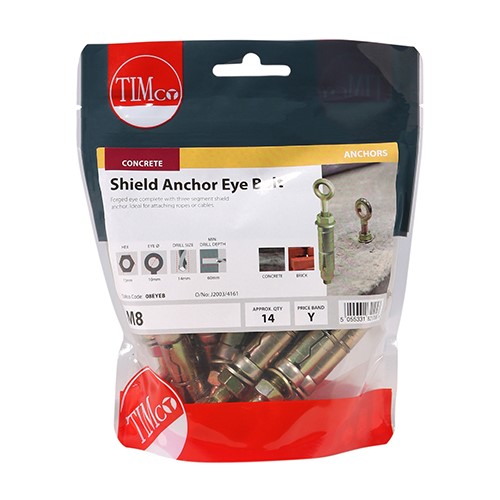 TIMCO Forged Eyes with Shield Anchors M8 (14)