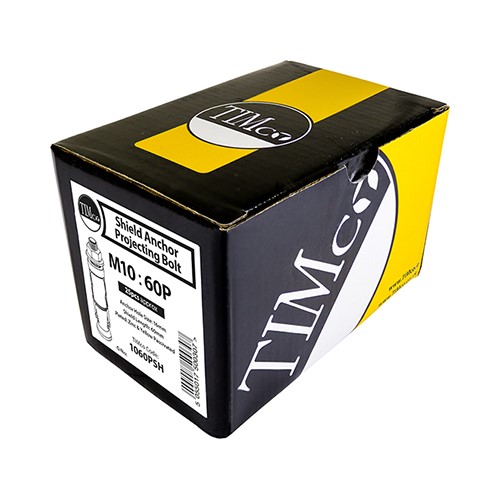 TIMCO Shield Anchor - Projecting Bolts M10:30P (25 Pack)