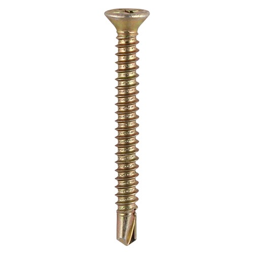 TIMCO Window Fabrication Screws - Countersunk with Ribs - PH - Self-Tapping - Self-Drilling Point 3.9 x 13mm (1000 Pack)