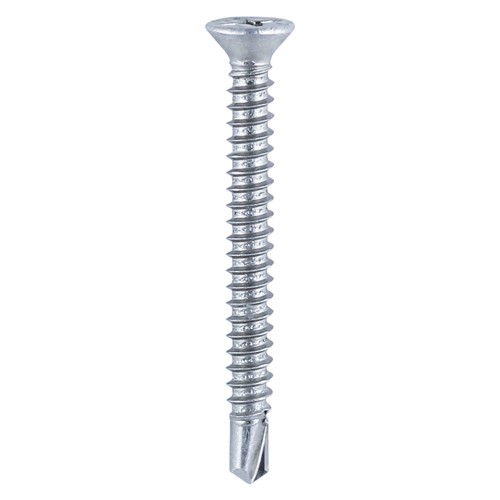 TIMCO Window Fabrication Screws - Countersunk - PH - Self-Tapping - Self-Drilling Point - Zinc 3.9 x 25mm (1000 Pack)