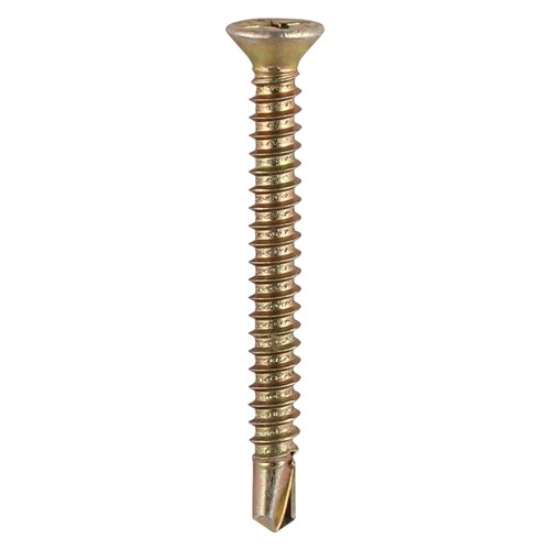 TIMCO Window Fabrication Screws - Countersunk - PH - Self-Tapping - Self-Drilling Point 3.9 x 45mm (500 Pack)