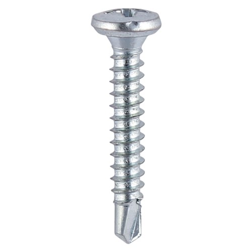 TIMCO Window Fabrication Screws - Friction Stay - Shallow Pan Countersunk - PH - Self-Tapping - Self-Drilling Point - Zinc 3.9 x 29mm (1000 Pack)