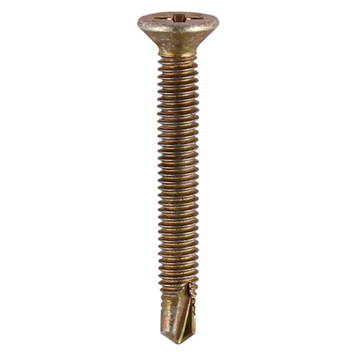 TIMCO Window Fabrication Screws - Countersunk - PH - Metric Thread - Self-Drilling Point M4 x 25mm (1000 Pack)