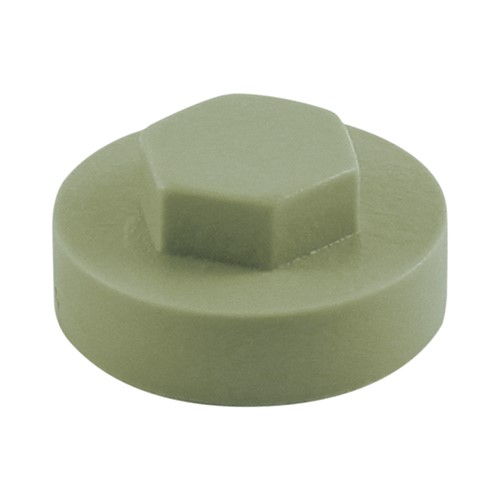 TIMCO Hex Head Cover Caps - Meadowland 16mm (1000 Pack)