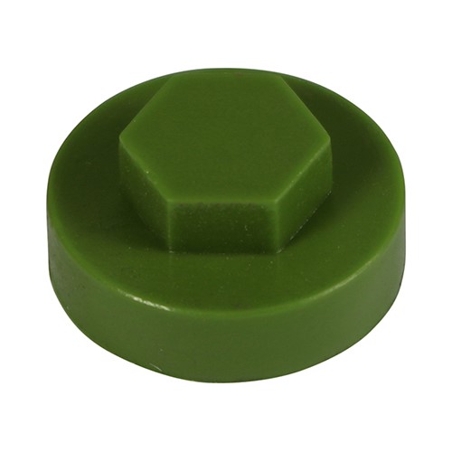 TIMCO Hex Head Cover Caps - Sage 16mm (1000 Pack)