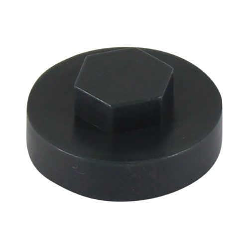 TIMCO Hex Head Cover Caps - Raven/Slate Blue 16mm (1000 Pack)