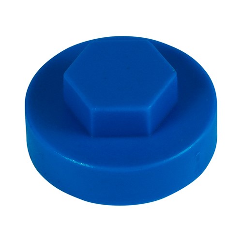 TIMCO Hex Head Cover Caps - Britannia 16mm (1000 Pack)