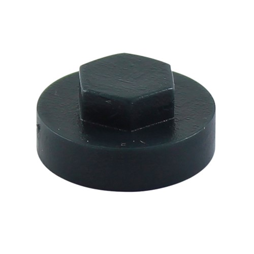 TIMCO Hex Head Cover Caps - Anthracite 16mm (1000 Pack)