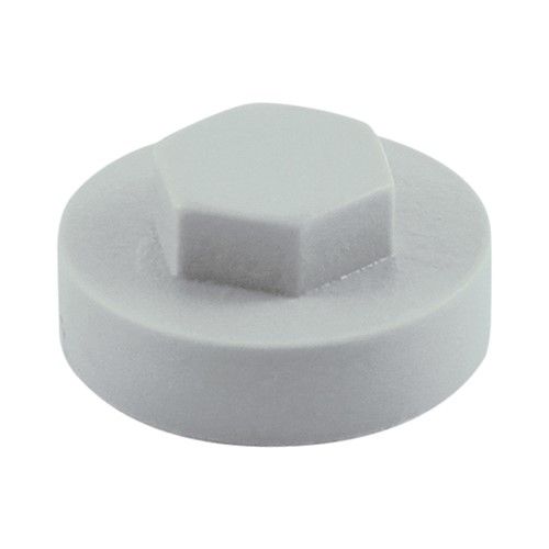 TIMCO Hex Head Cover Caps - Oyster 16mm (1000 Pack)