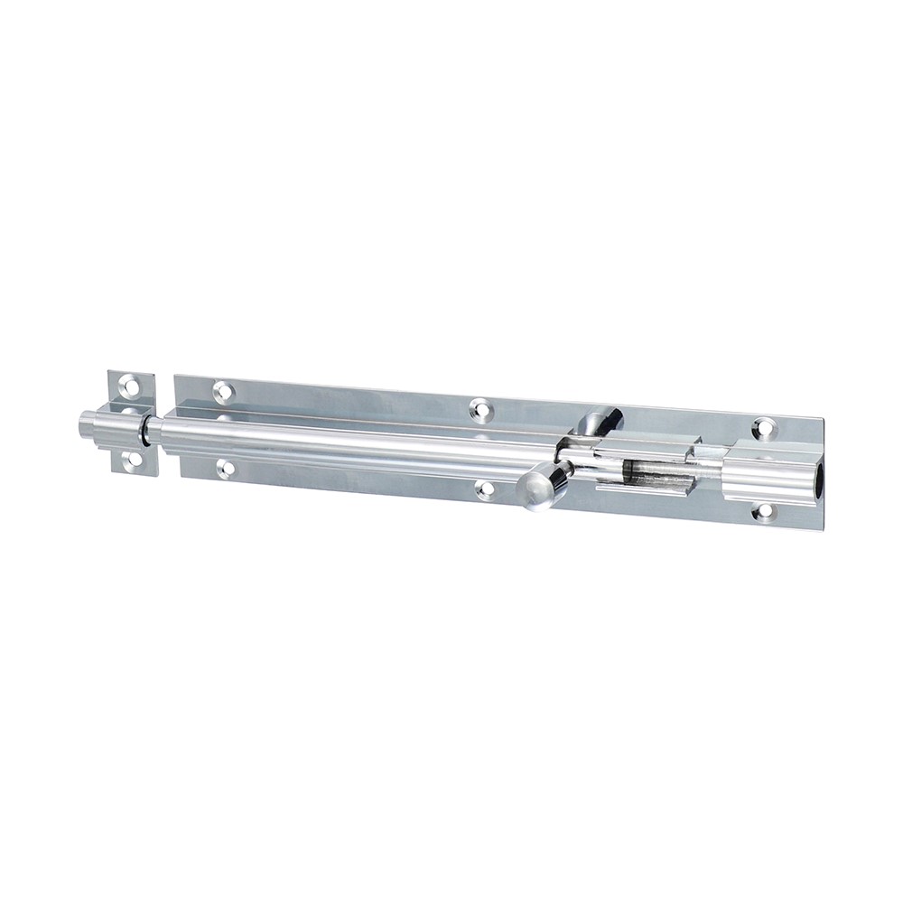 TIMCO Straight Barrel Bolt - Polished Chrome 150 x 25mm