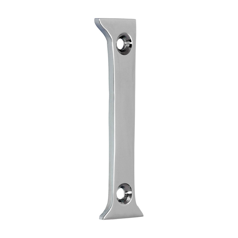 TIMCO Door Numeral 1 Polished Chrome 75mm