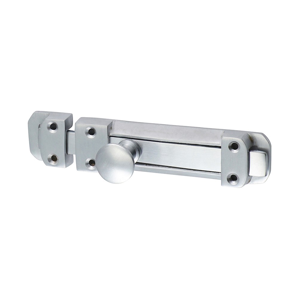 TIMCO Contract Flat Section Bolt - Satin Chrome 135 x 30mm