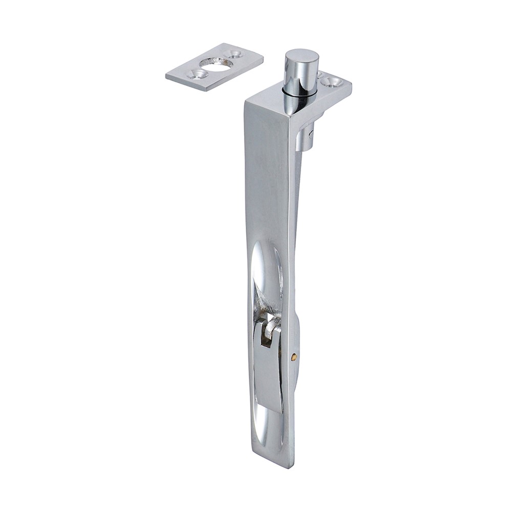 TIMCO Lever Action Flush Bolt - Polished Chrome 150 x 19mm