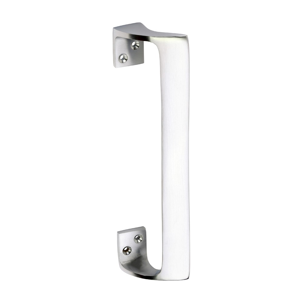 TIMCO Oval Grip Pull Handle Satin Chrome 228mm (1)