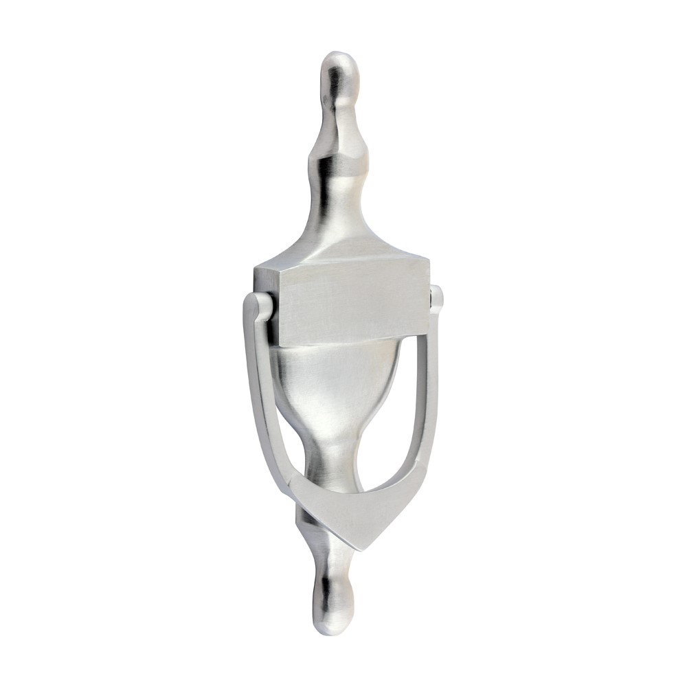 TIMCO Urn Door Knocker Satin Chrome 166 x 60mm (1)
