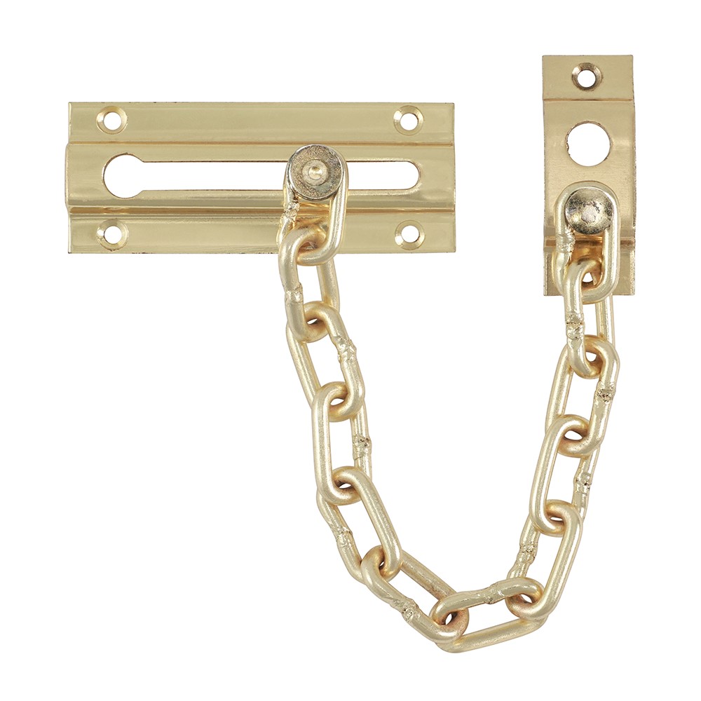 TIMCO Door Chain - Electro Brass 85mm