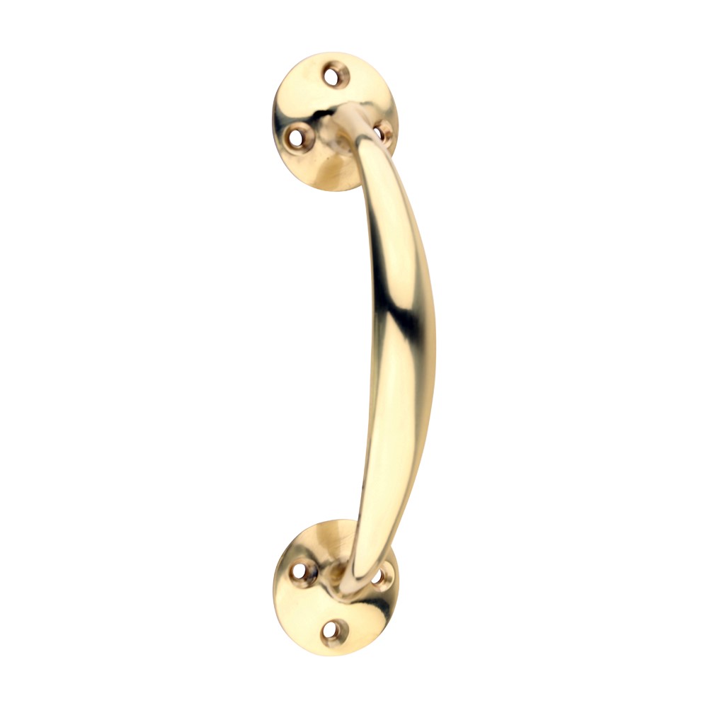 TIMCO Bow Handle Polished Brass 152mm (1)