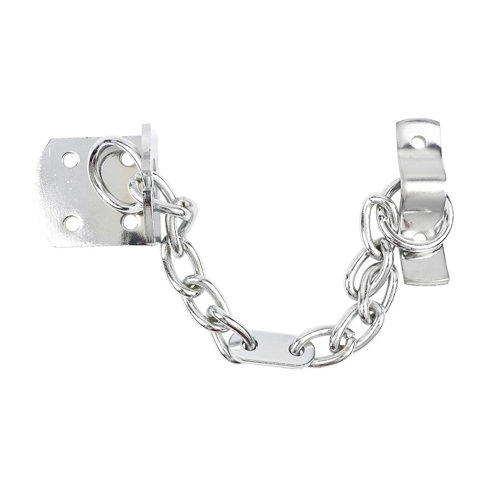 TIMCO Security Door Chain - Satin Chrome 44mm