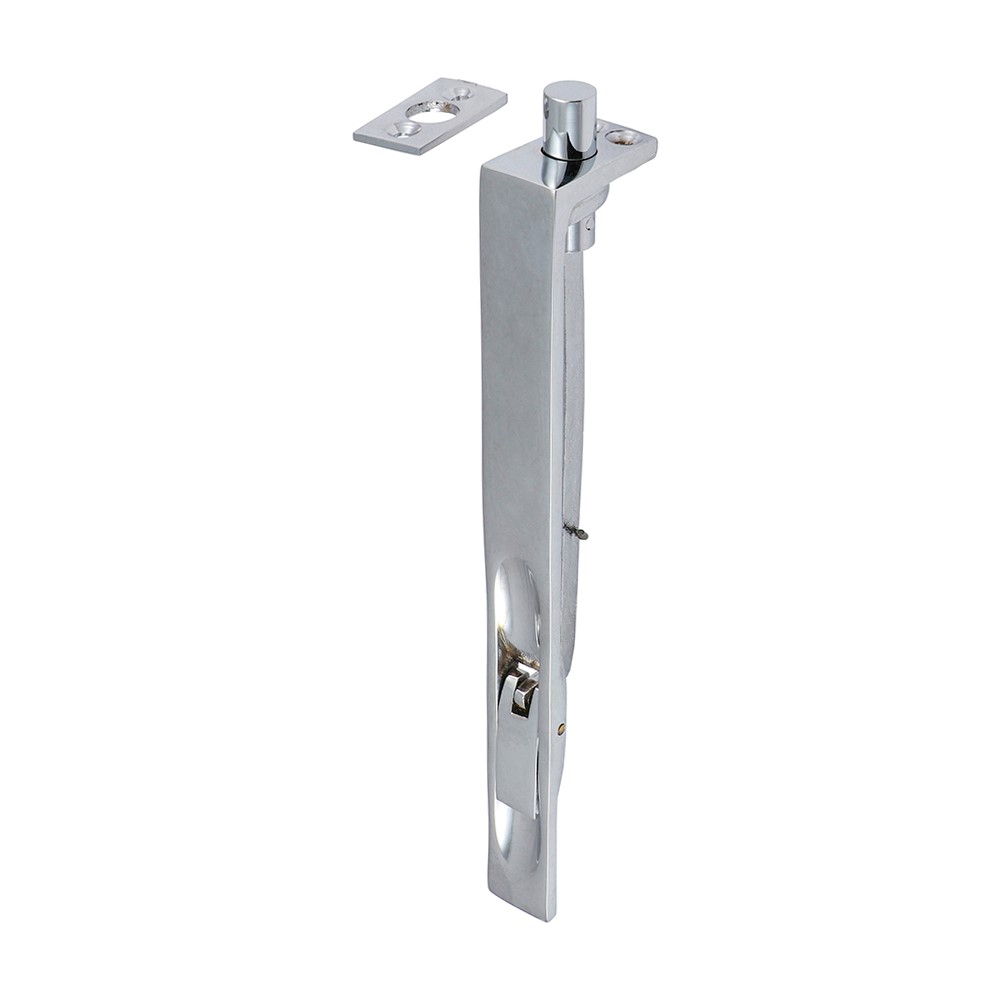 TIMCO Lever Action Flush Bolt - Polished Chrome 200 x 19mm
