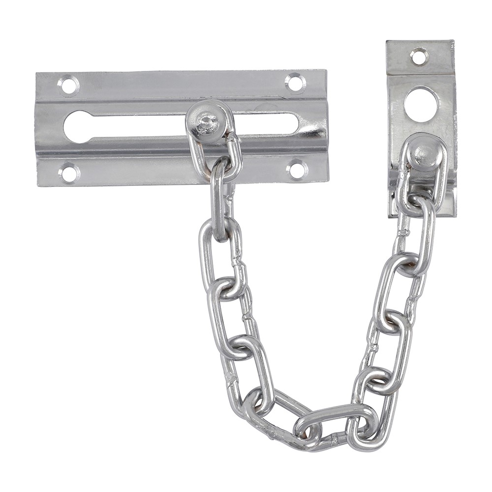 TIMCO Door Chain - Polished Chrome 85mm