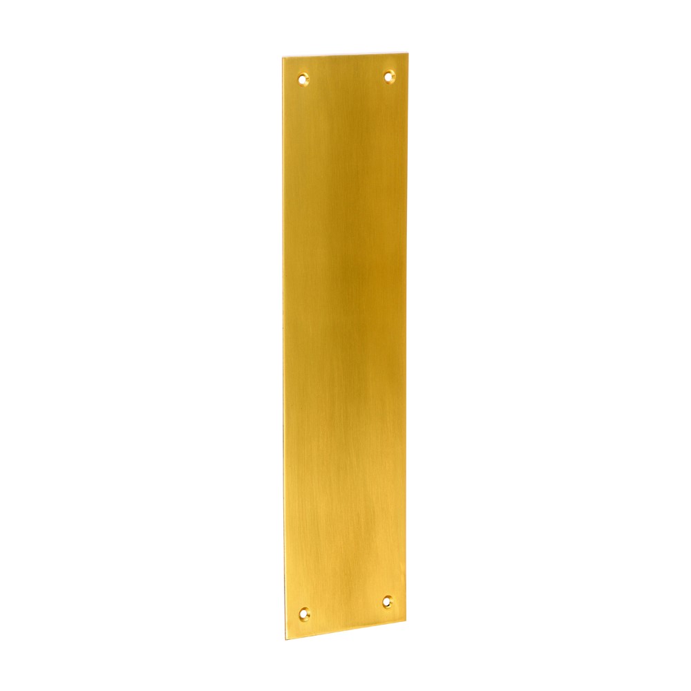 TIMCO Finger Plate Polished Brass 305 x 76mm (1)