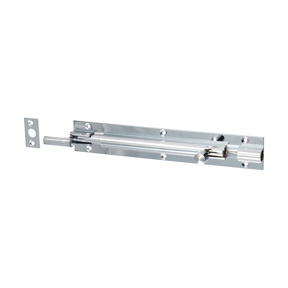 TIMCO Necked Barrel Bolt - Polished Chrome 150 x 25mm