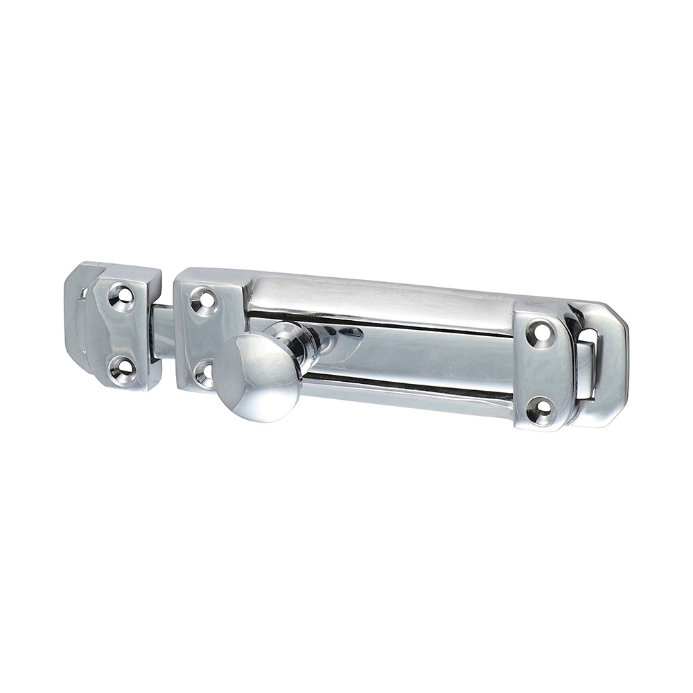 TIMCO Contract Flat Section Bolt - Polished Chrome 135 x 30mm