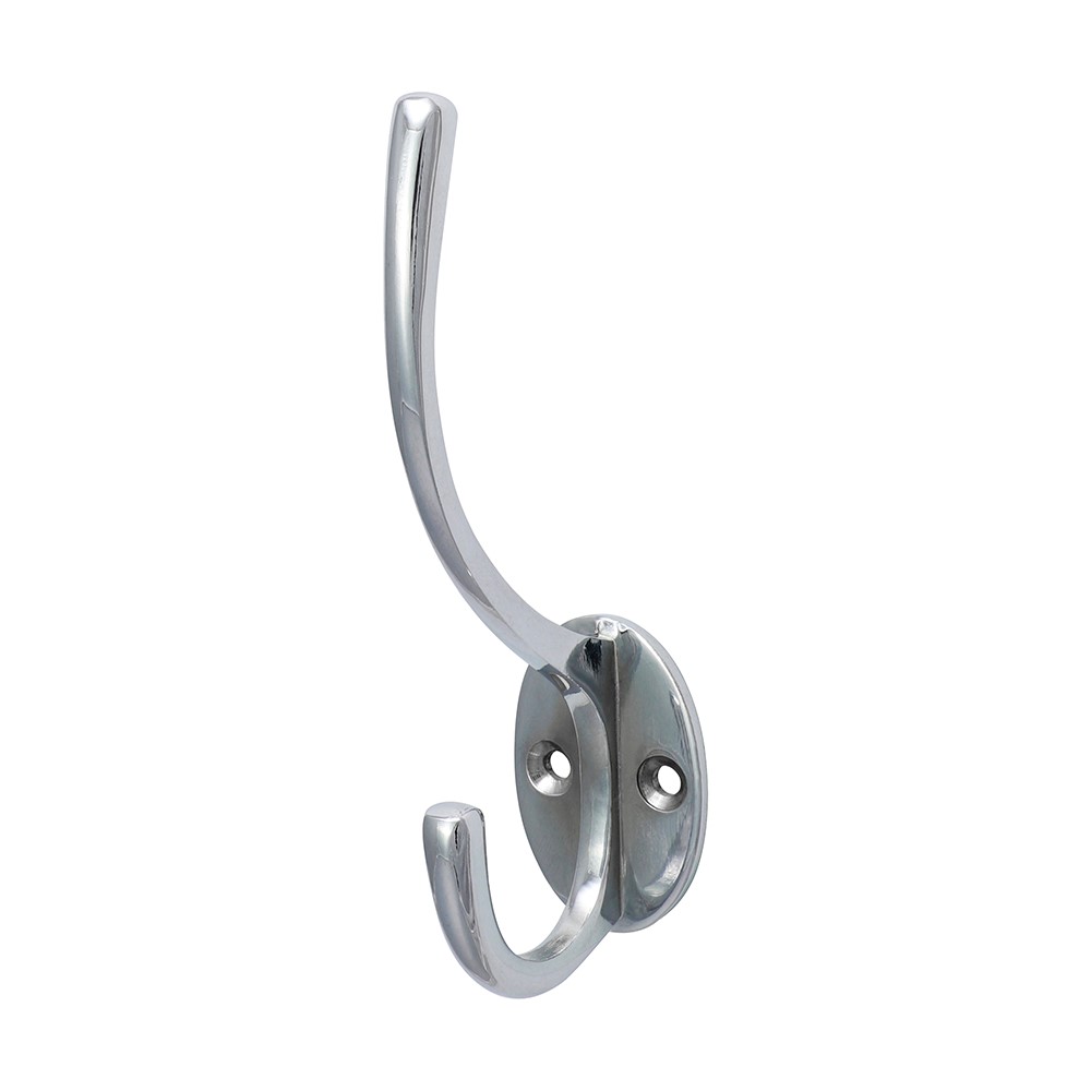 TIMCO Hat & Coat Hook - Polished Chrome 125 x 32mm