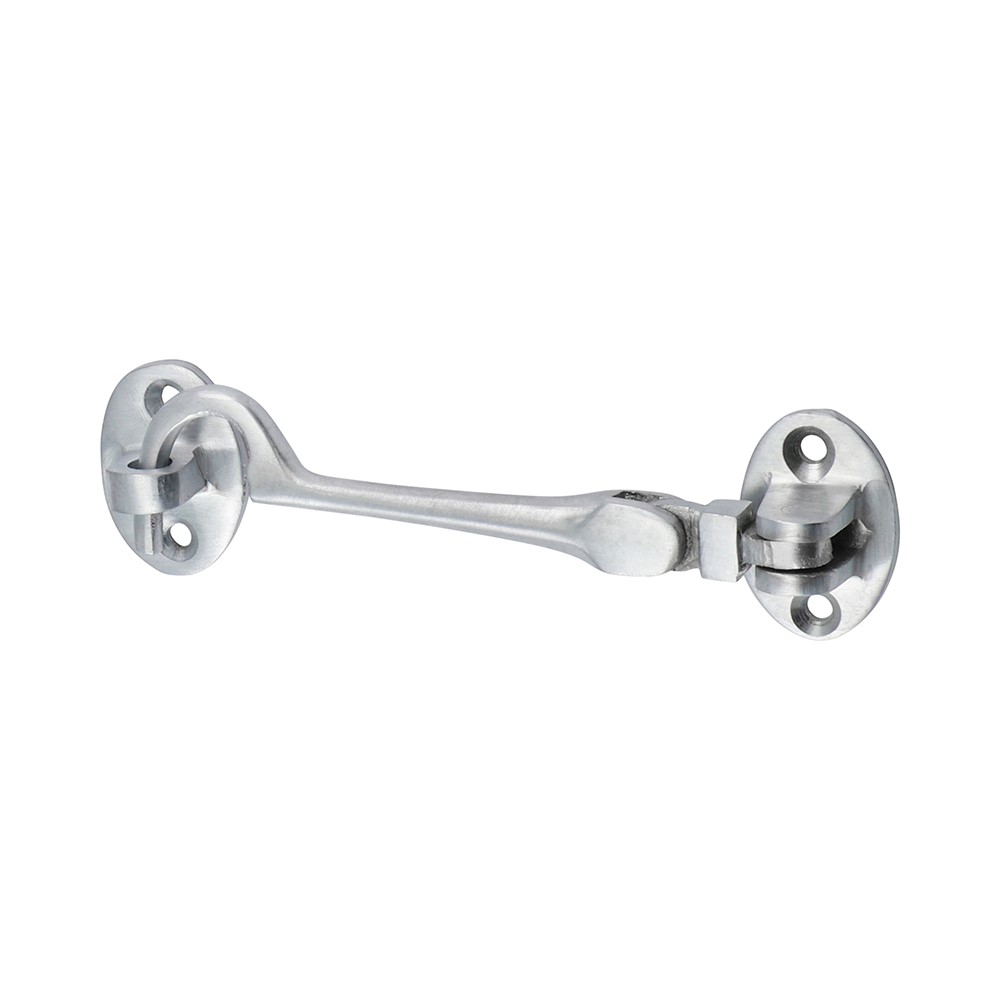 TIMCO Cabin Hook - Satin Chrome 100mm