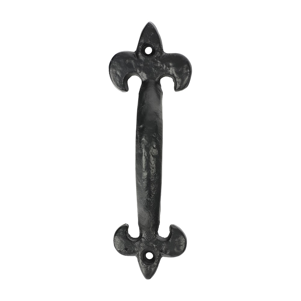 TIMCO Fleur De Lys Pull Handle - Antique Black 6