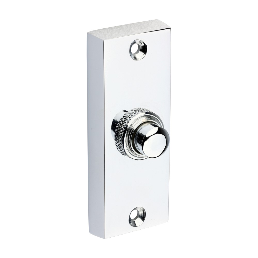 TIMCO Door Bell Polished Chrome 80 x 31mm (1)