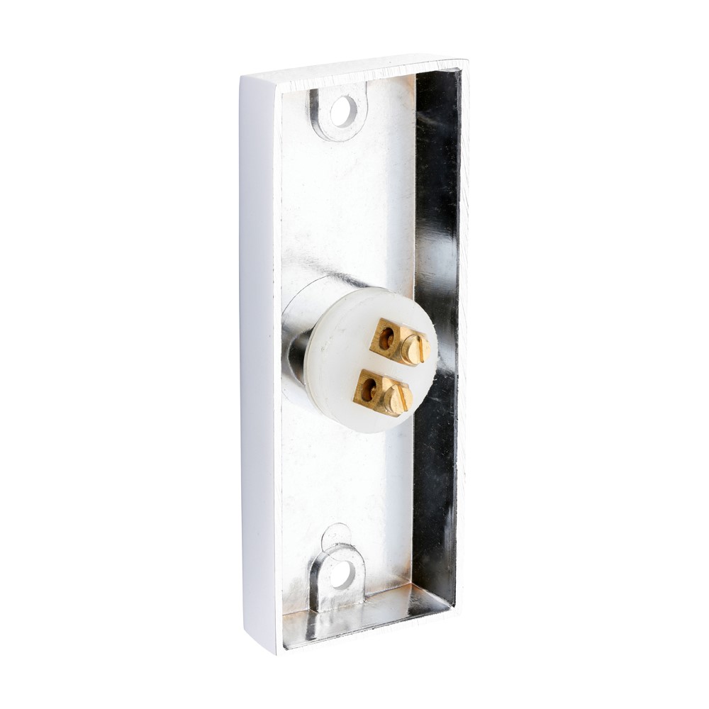TIMCO Door Bell Polished Chrome 80 x 31mm (1)