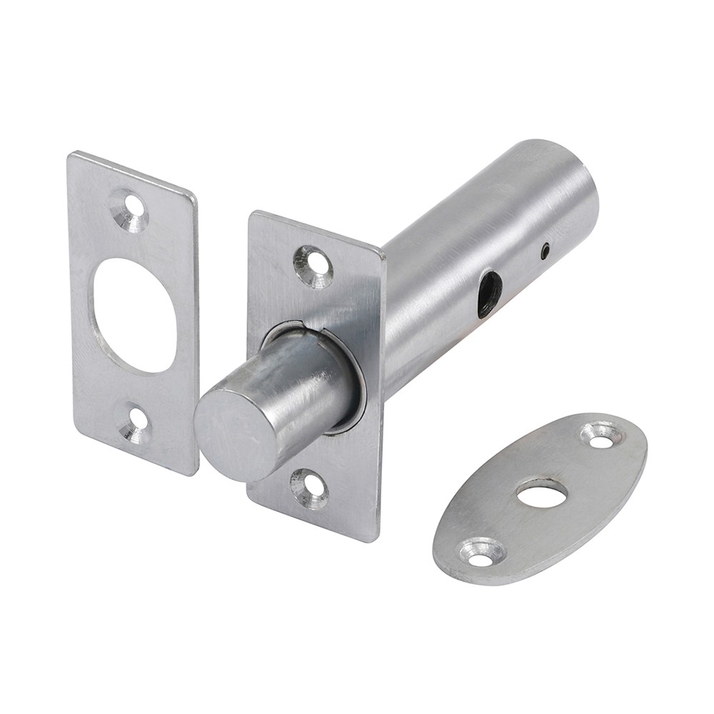 TIMCO Door Rack Bolts - Satin Chrome 60mm (2 Bag)